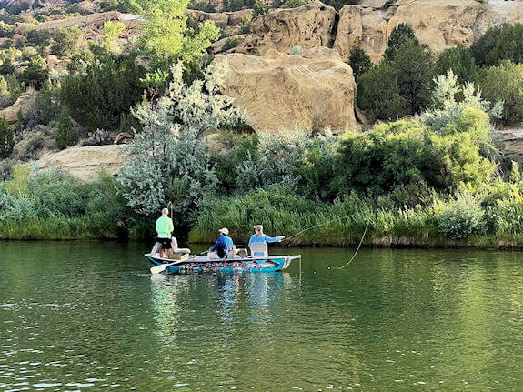 The best drift fishing on earth is found on the San Juan River New Mexico.