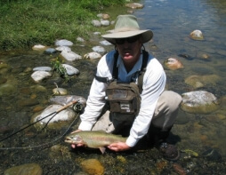Capt. Nesbit knows the value of polarized sunglasses.